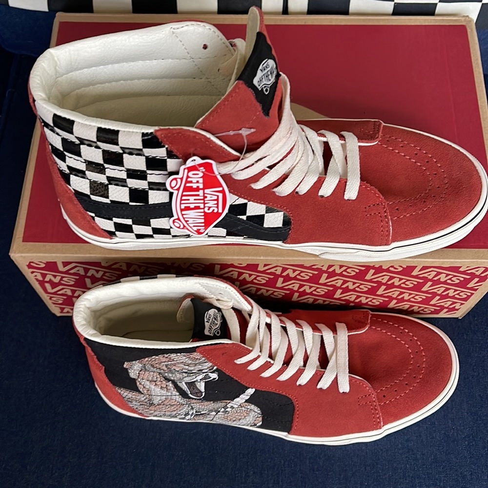Vans Sk8-Hi Desert Snake/Chili Oil WMNS sneakers - Picture 4 of 16
